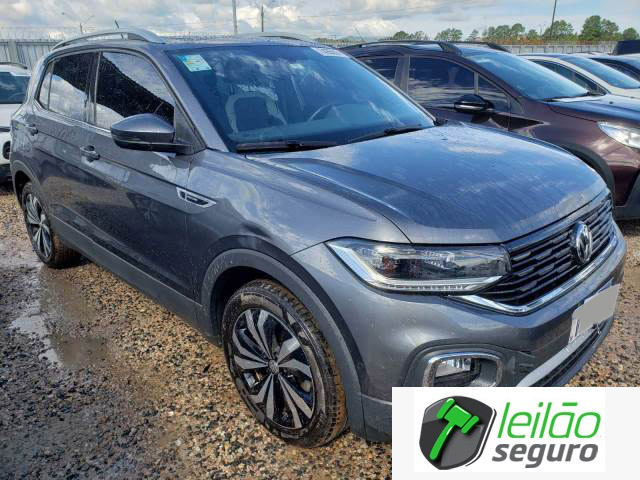 LOTE 007 VOLKSWAGEN/T-CROSS HIGHLINE 250 AT 1.4 16V TSI TURBO 2021