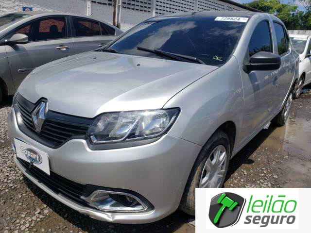 LOTE 004 RENAULT/LOGAN AUTENTIQUE 1.0 12V SCE 2020